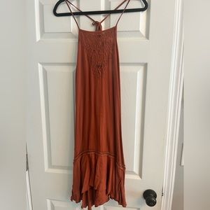Backless free people dress